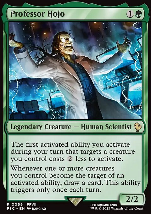 Professor Hojo, Final Fantasy Commander #69, Magic: The Gathering card