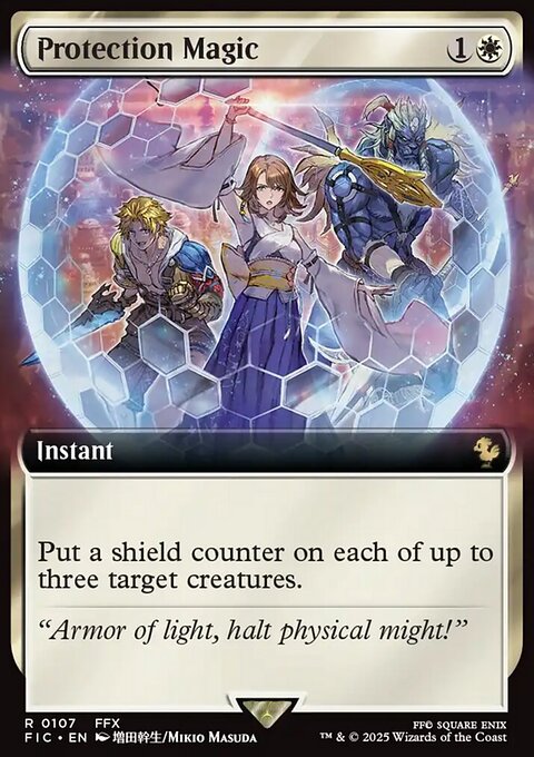 Protection Magic, Final Fantasy Commander #107, Magic: The Gathering card