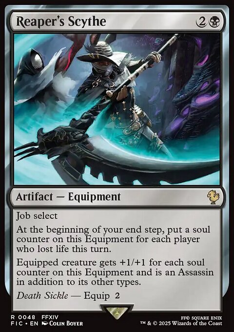 Reaper's Scythe, Final Fantasy Commander #48, Magic: The Gathering card