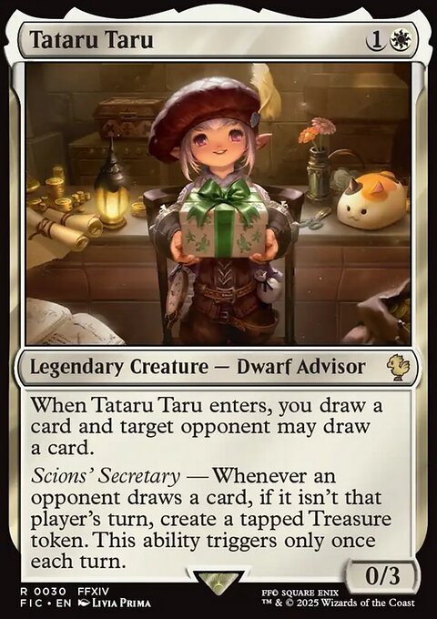 Tataru Taru, Final Fantasy Commander #30, Magic: The Gathering card