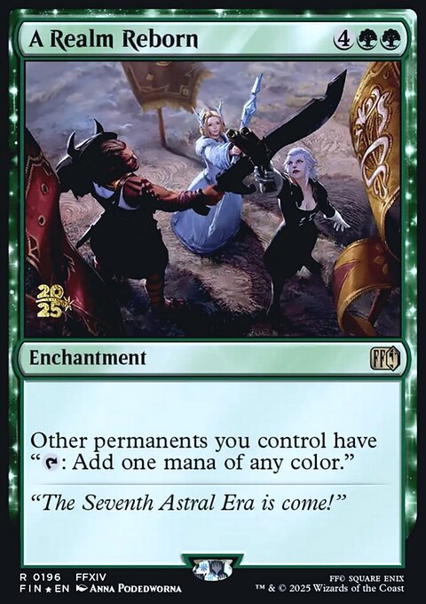 A Realm Reborn, Final Fantasy Promos #196s, Magic: The Gathering card