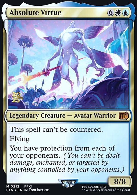 Absolute Virtue, Final Fantasy Promos #212s, Magic: The Gathering card