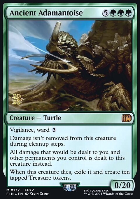 Ancient Adamantoise, Final Fantasy Promos #172s, Magic: The Gathering card