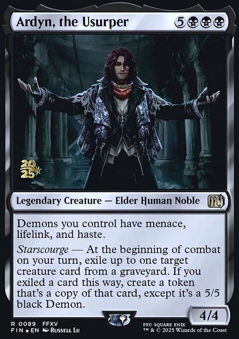 Ardyn, the Usurper, Final Fantasy Promos #89s, Magic: The Gathering card