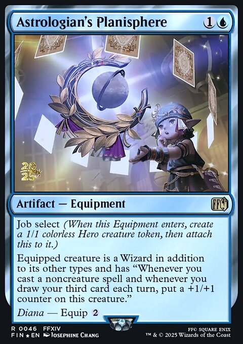 Astrologian's Planisphere, Final Fantasy Promos #46s, Magic: The Gathering card