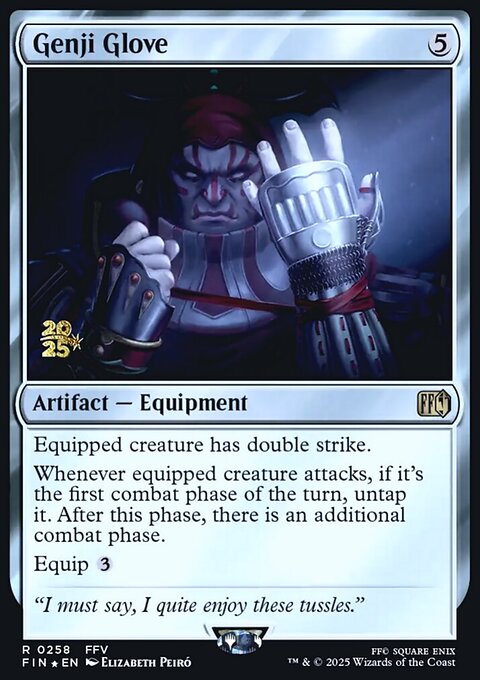 Genji Glove, Final Fantasy Promos #258s, Magic: The Gathering card