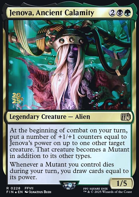 Jenova, Ancient Calamity, Final Fantasy Promos #228s, Magic: The Gathering card
