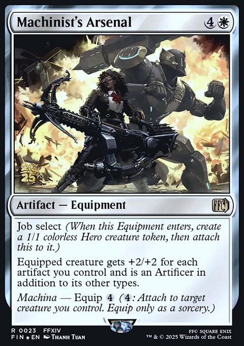 Machinist's Arsenal, Final Fantasy Promos #23s, Magic: The Gathering card