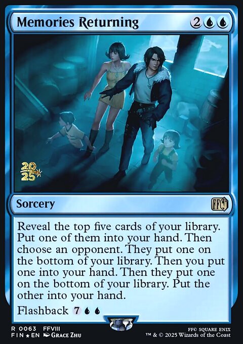 Memories Returning, Final Fantasy Promos #63s, Magic: The Gathering card