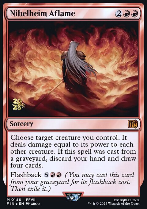 Nibelheim Aflame, Final Fantasy Promos #146s, Magic: The Gathering card