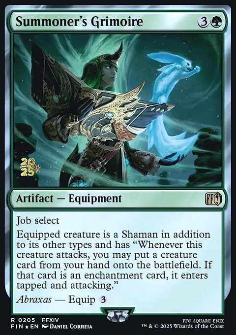 Summoner's Grimoire, Final Fantasy Promos #205s, Magic: The Gathering card