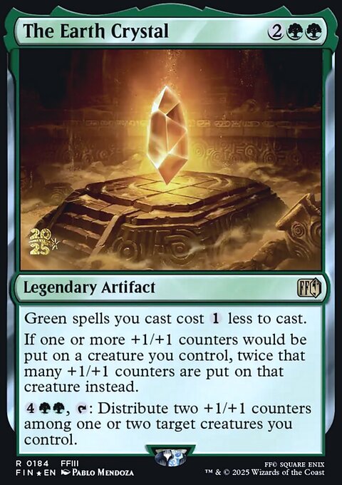 The Earth Crystal, Final Fantasy Promos #184s, Magic: The Gathering card