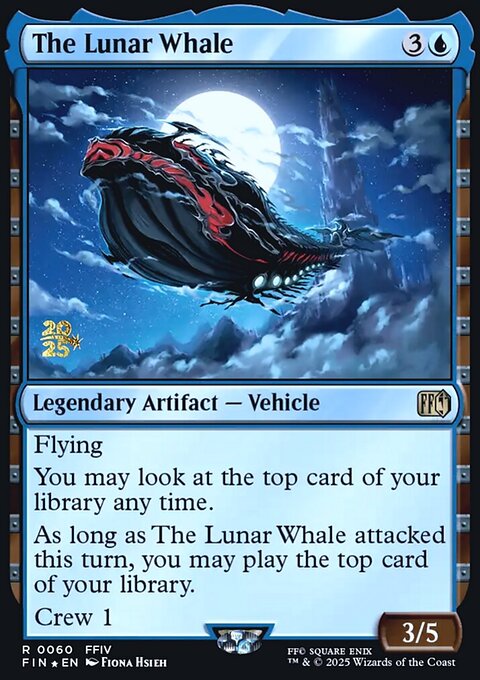 The Lunar Whale, Final Fantasy Promos #60s, Magic: The Gathering card