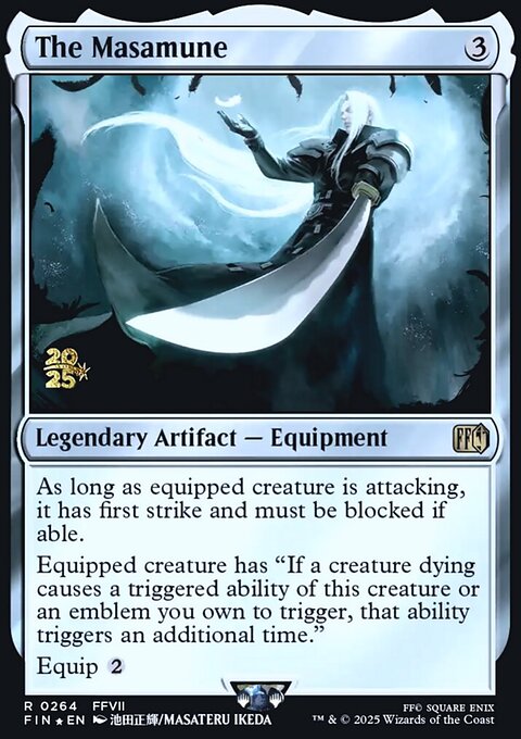 The Masamune, Final Fantasy Promos #264s, Magic: The Gathering card