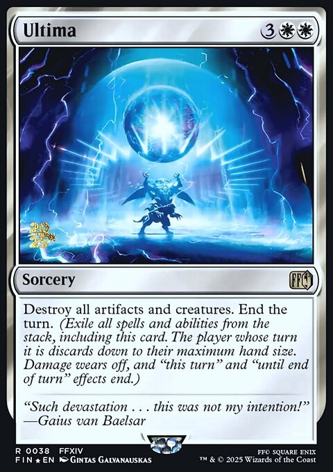 Ultima, Final Fantasy Promos #38s, Magic: The Gathering card