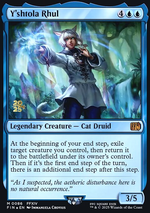 Y'shtola Rhul, Final Fantasy Promos #86s, Magic: The Gathering card
