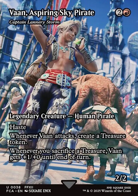 Captain Lannery Storm, Final Fantasy: Through the Ages #38, Magic: The Gathering card