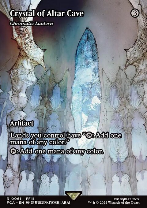 Chromatic Lantern, Final Fantasy: Through the Ages #61, Magic: The Gathering card
