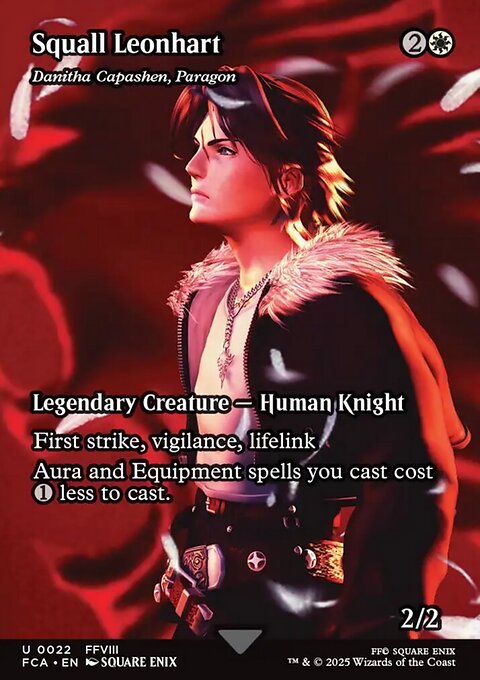 Danitha Capashen, Paragon, Final Fantasy: Through the Ages #22, Magic: The Gathering card