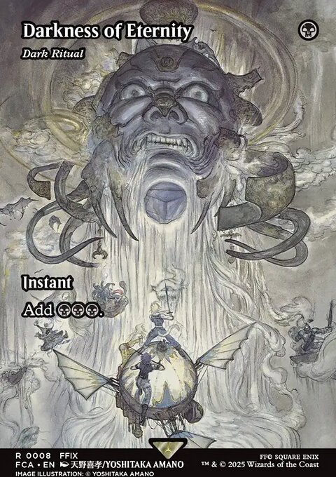 Dark Ritual, Final Fantasy: Through the Ages #8, Magic: The Gathering card