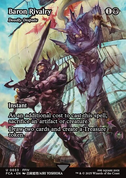 Deadly Dispute, Final Fantasy: Through the Ages #33, Magic: The Gathering card