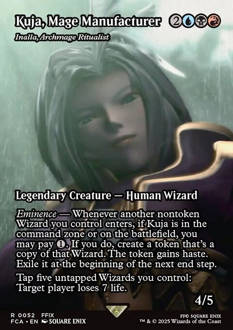 Inalla, Archmage Ritualist, Final Fantasy: Through the Ages #52, Magic: The Gathering card