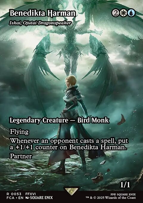 Ishai, Ojutai Dragonspeaker, Final Fantasy: Through the Ages #53, Magic: The Gathering card