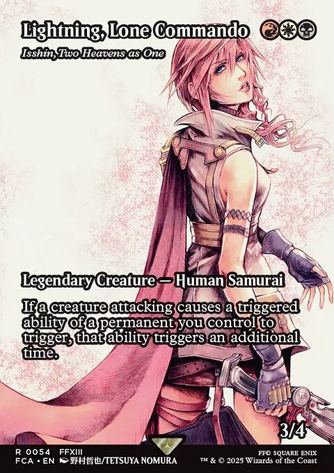Isshin, Two Heavens as One, Final Fantasy: Through the Ages #54, Magic: The Gathering card