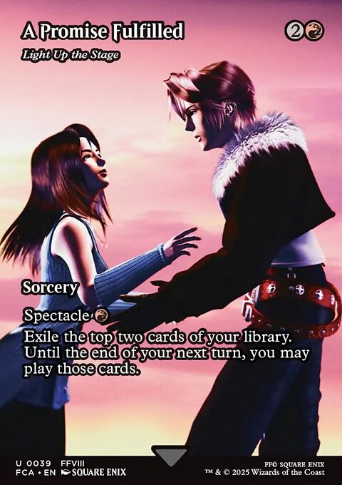 Light Up the Stage, Final Fantasy: Through the Ages #39, Magic: The Gathering card