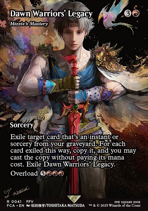 Mizzix's Mastery, Final Fantasy: Through the Ages #41, Magic: The Gathering card