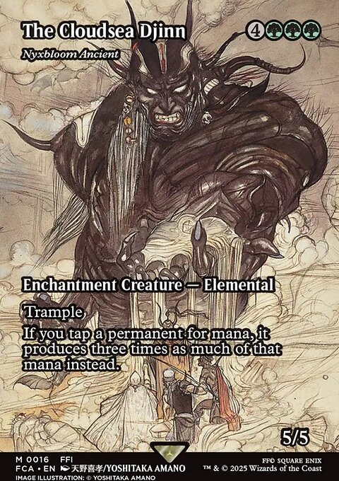 Nyxbloom Ancient, Final Fantasy: Through the Ages #16, Magic: The Gathering card