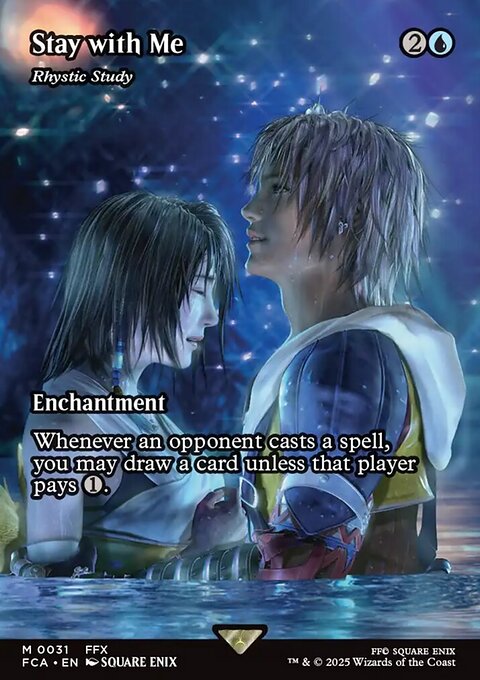 Rhystic Study, Final Fantasy: Through the Ages #31, Magic: The Gathering card
