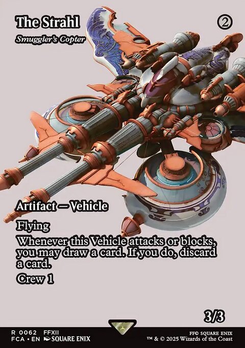 Smuggler's Copter, Final Fantasy: Through the Ages #62, Magic: The Gathering card