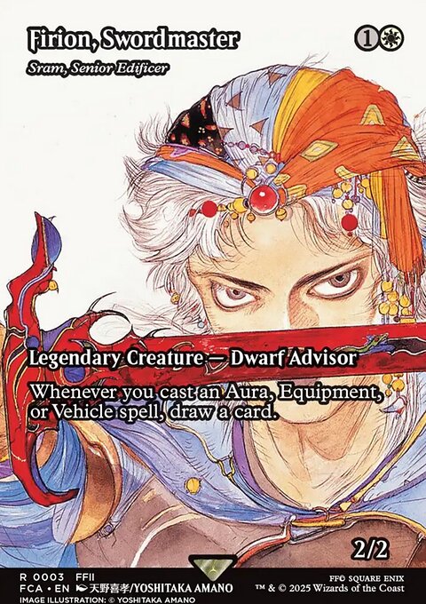 Sram, Senior Edificer, Final Fantasy: Through the Ages #3, Magic: The Gathering card