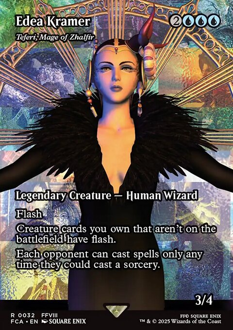 Teferi, Mage of Zhalfir, Final Fantasy: Through the Ages #32, Magic: The Gathering card