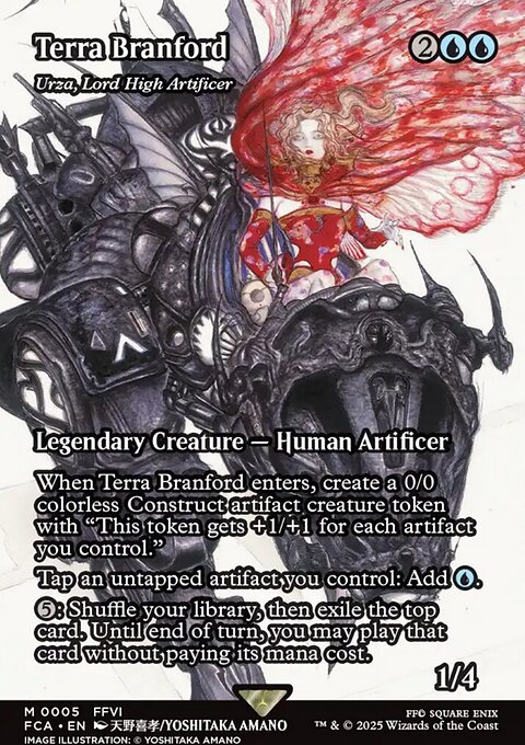 Urza, Lord High Artificer, Final Fantasy: Through the Ages #5, Magic: The Gathering card