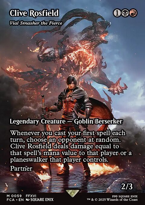 Vial Smasher the Fierce, Final Fantasy: Through the Ages #59, Magic: The Gathering card