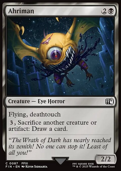 Ahriman, Final Fantasy #87, Magic: The Gathering card