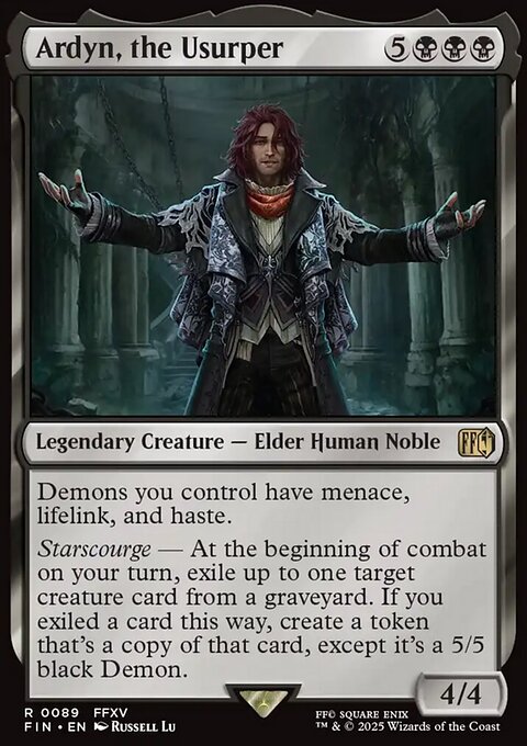 Ardyn, the Usurper, Final Fantasy #89, Magic: The Gathering card