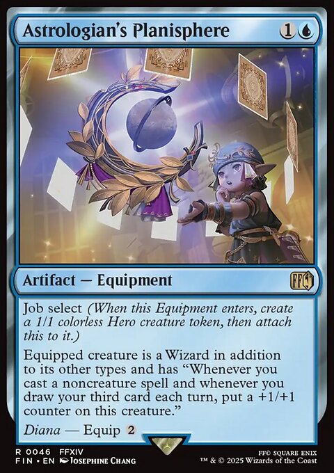 Astrologian's Planisphere, Final Fantasy #46, Magic: The Gathering card