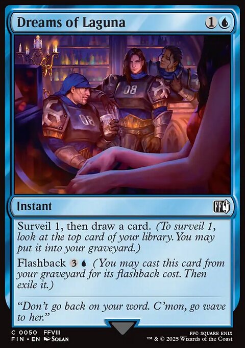 Dreams of Laguna, Final Fantasy #50, Magic: The Gathering card