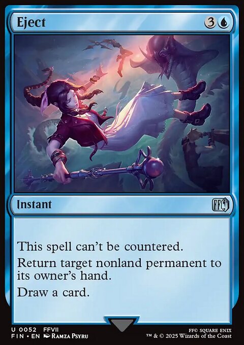 Eject, Final Fantasy #52, Magic: The Gathering card