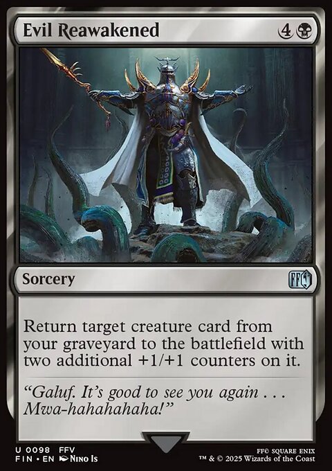 Evil Reawakened, Final Fantasy #98, Magic: The Gathering card