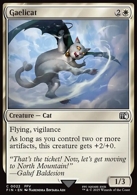 Gaelicat, Final Fantasy #22, Magic: The Gathering card