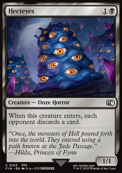 Hecteyes, Final Fantasy #103, Magic: The Gathering card