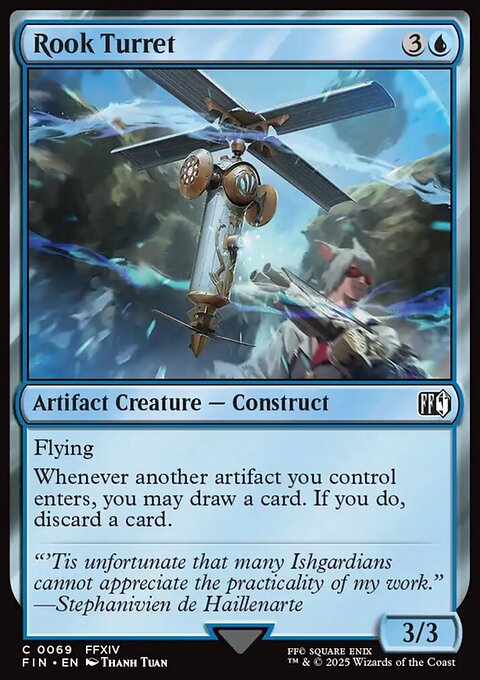 Rook Turret, Final Fantasy #69, Magic: The Gathering card