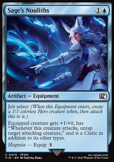 Sage's Nouliths, Final Fantasy #70, Magic: The Gathering card