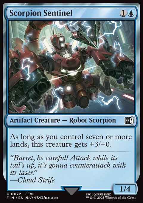 Scorpion Sentinel, Final Fantasy #72, Magic: The Gathering card