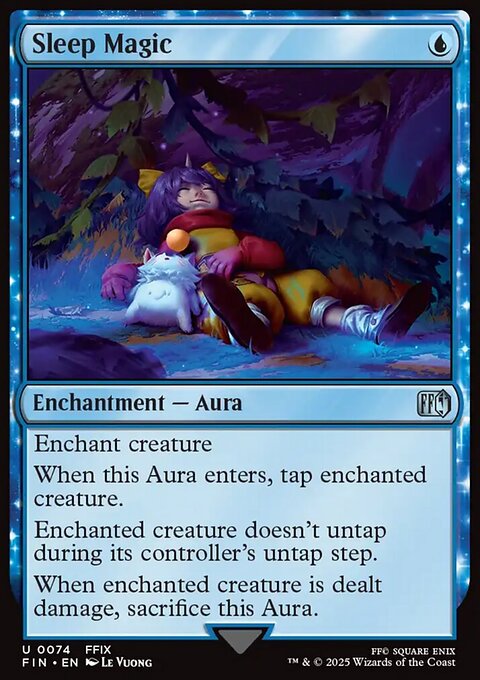 Sleep Magic, Final Fantasy #74, Magic: The Gathering card