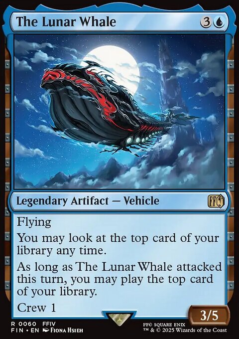 The Lunar Whale, Final Fantasy #60, Magic: The Gathering card